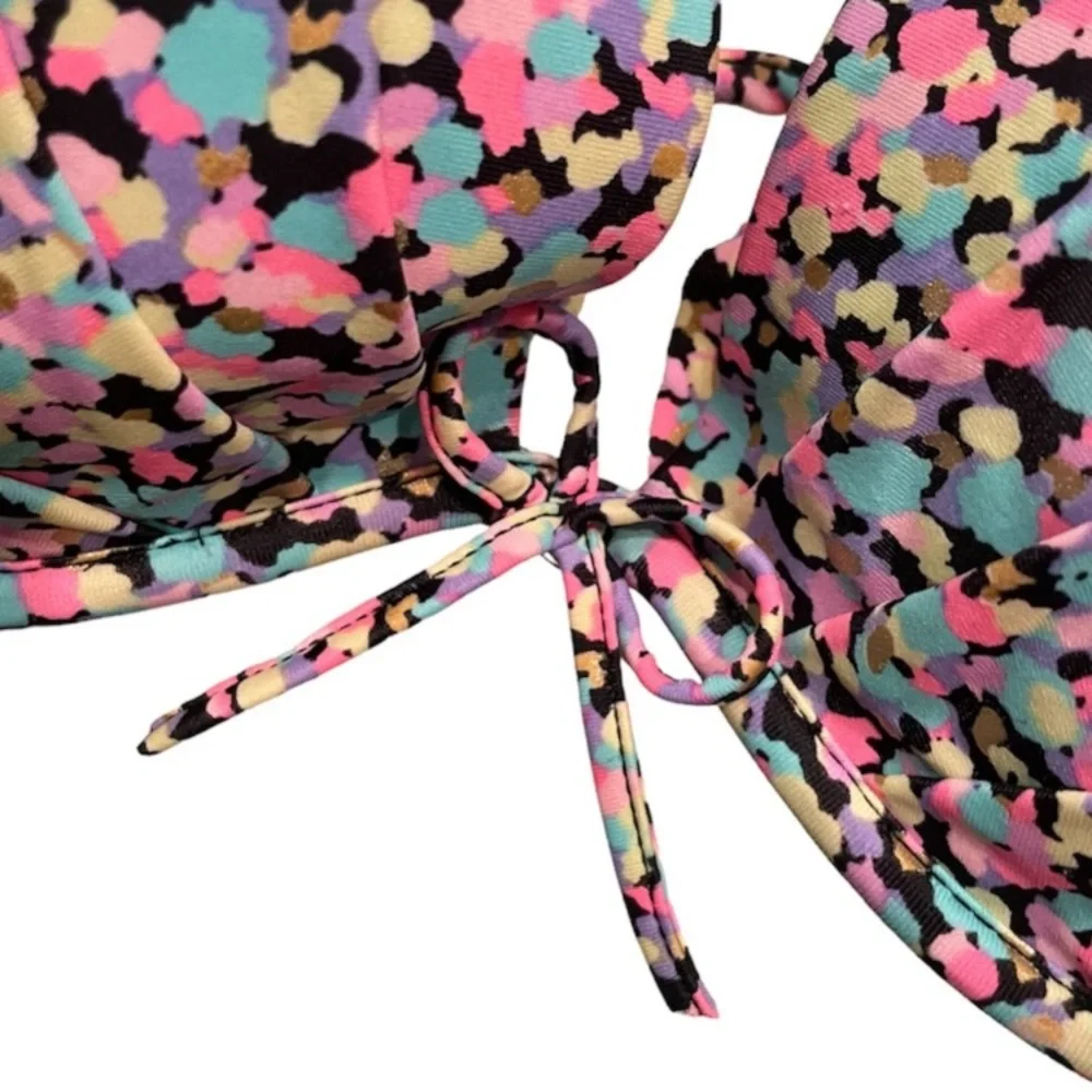 Sexy Bikini Top Victoria’s Secret Colorful Padded String Bikini Pink Blue Black